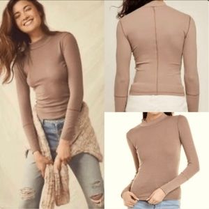 The Coyote Rickie Top In Rose Smoke